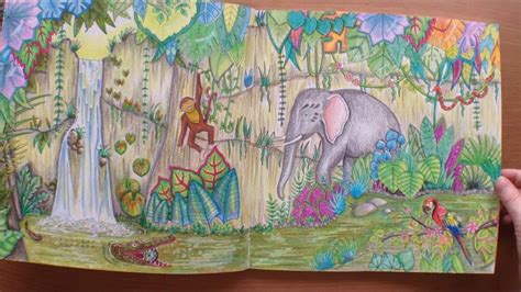The Therapeutic Power of Coloring: Exploring Healing in Magical Jungle Finished Pages